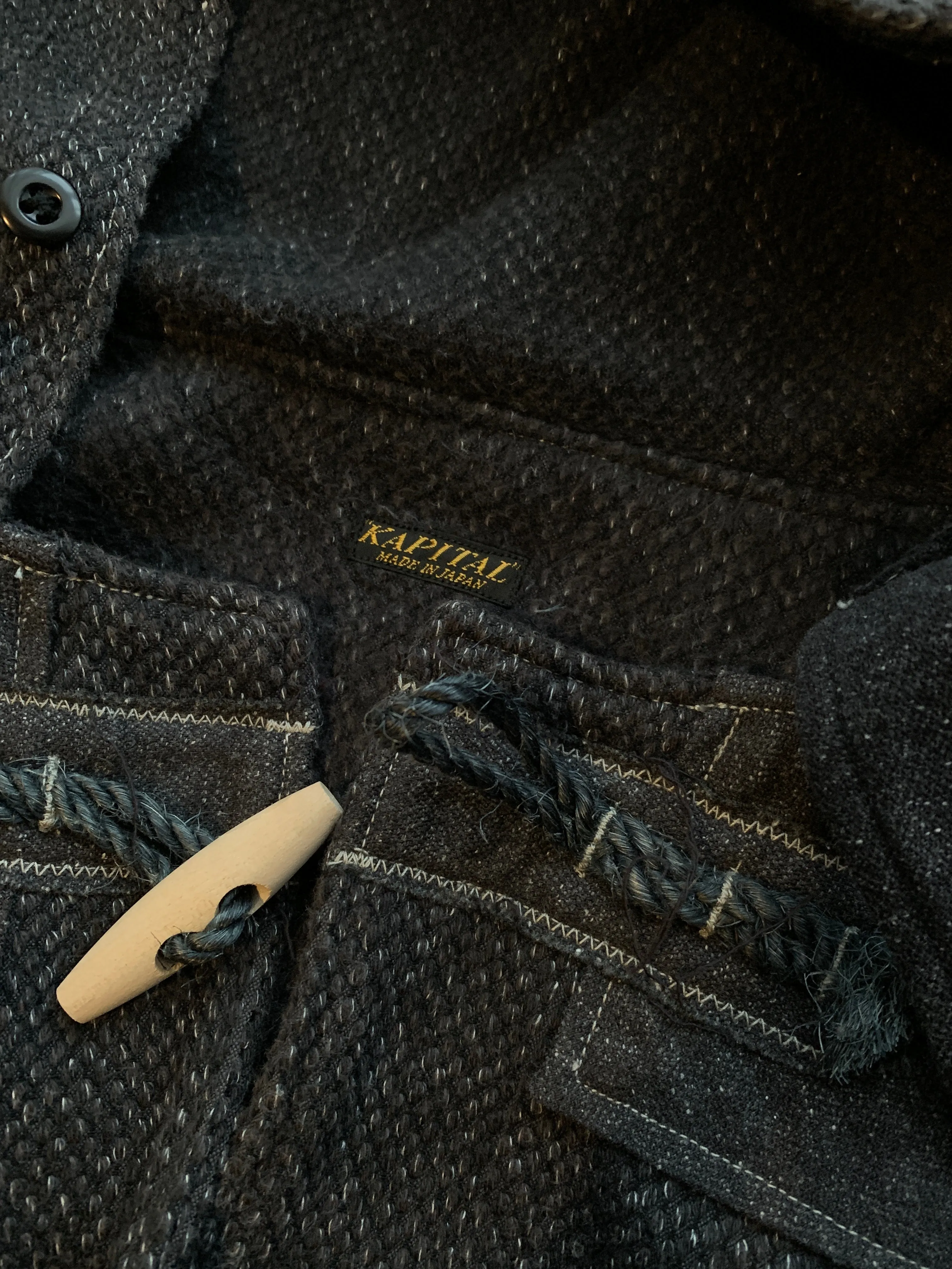 [S] Kapital Sashiko Kendo Gi Duffle Coat