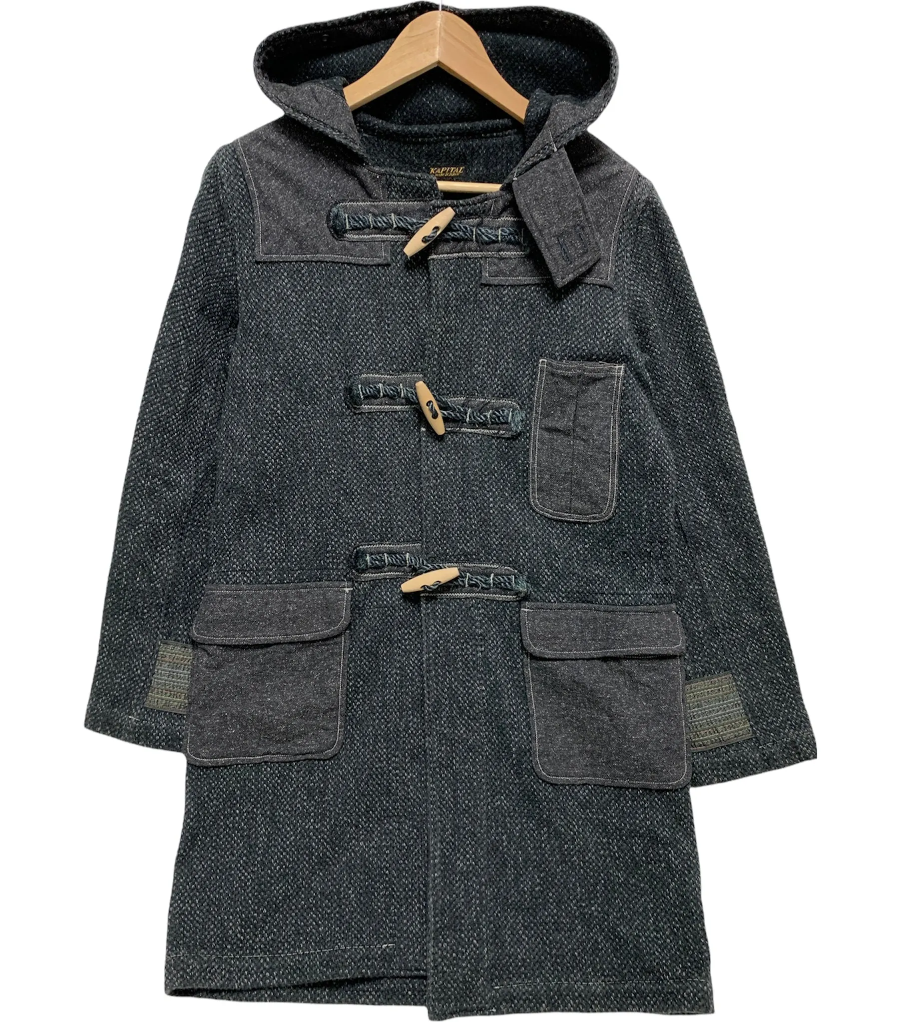 [S] Kapital Sashiko Kendo Gi Duffle Coat