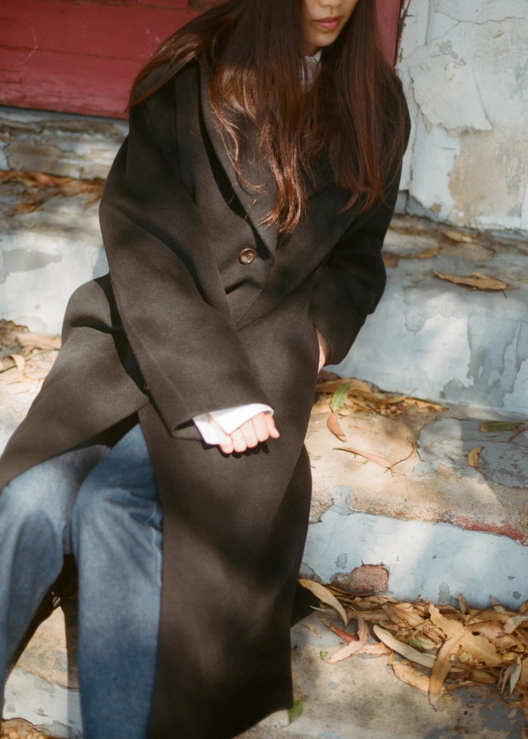 Stella cashmere wool coat
