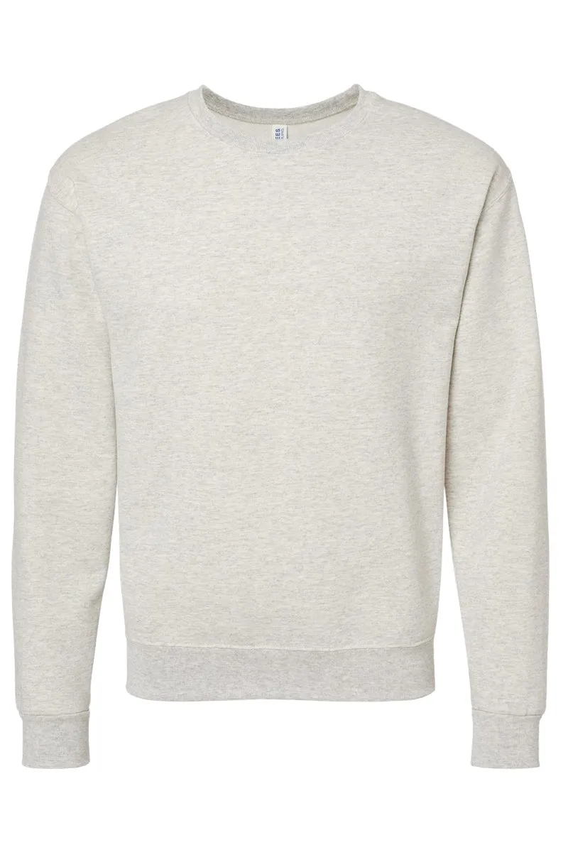 Team Name Football Royal & Black Unisex NuBlend Crew Sweatshirt