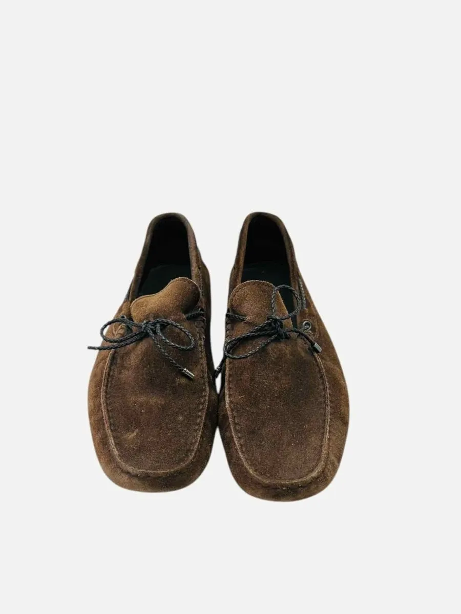 TOD'S Driving Brown Loafers 11.5