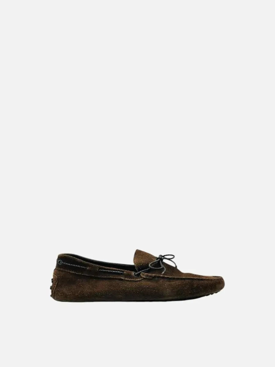 TOD'S Driving Brown Loafers 11.5