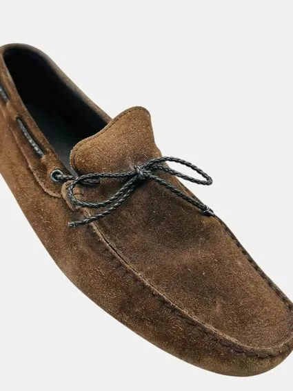 TOD'S Driving Brown Loafers 11.5