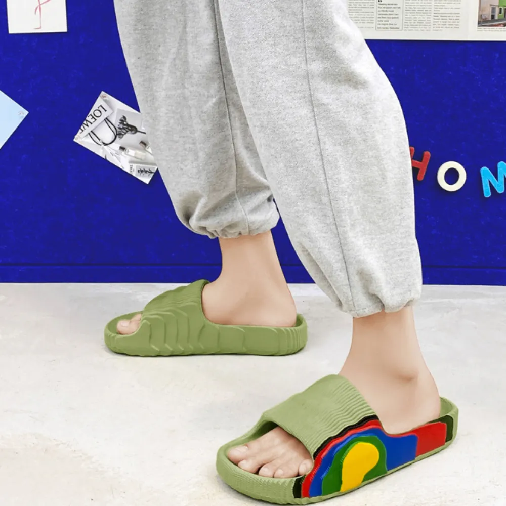 Urban Graffiti Anti-Slip Slippers