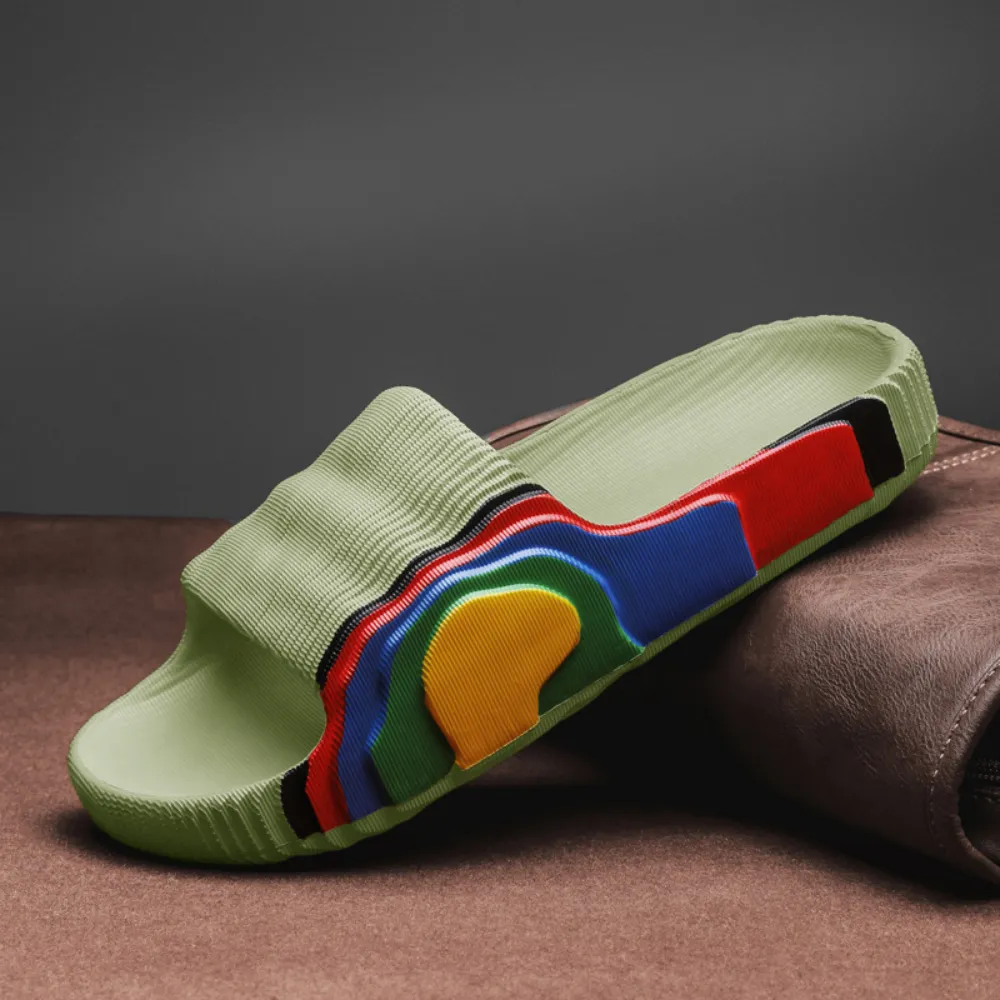 Urban Graffiti Anti-Slip Slippers