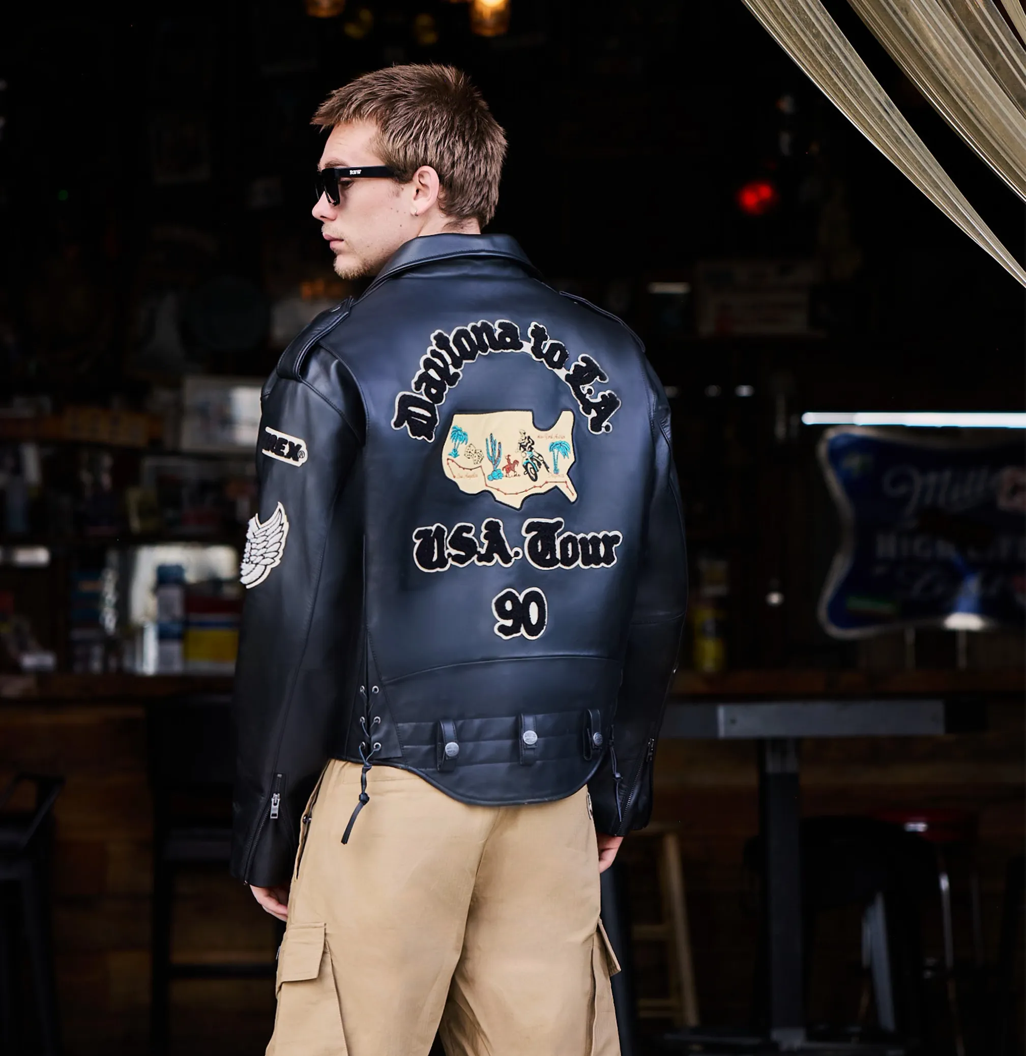 USA TOUR MOTORCYCLE JACKET