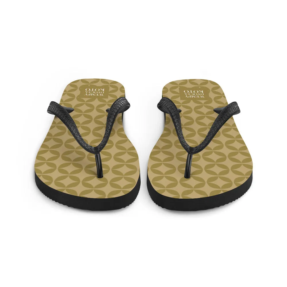 Wempy Dyocta Koto Signature Luxury - Sustainably Made Flip-Flops