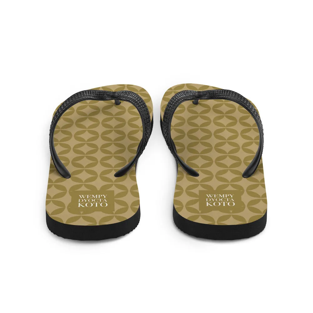 Wempy Dyocta Koto Signature Luxury - Sustainably Made Flip-Flops