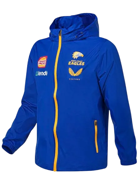 West Coast Eagles Castore Mens Wet Weather Jacket