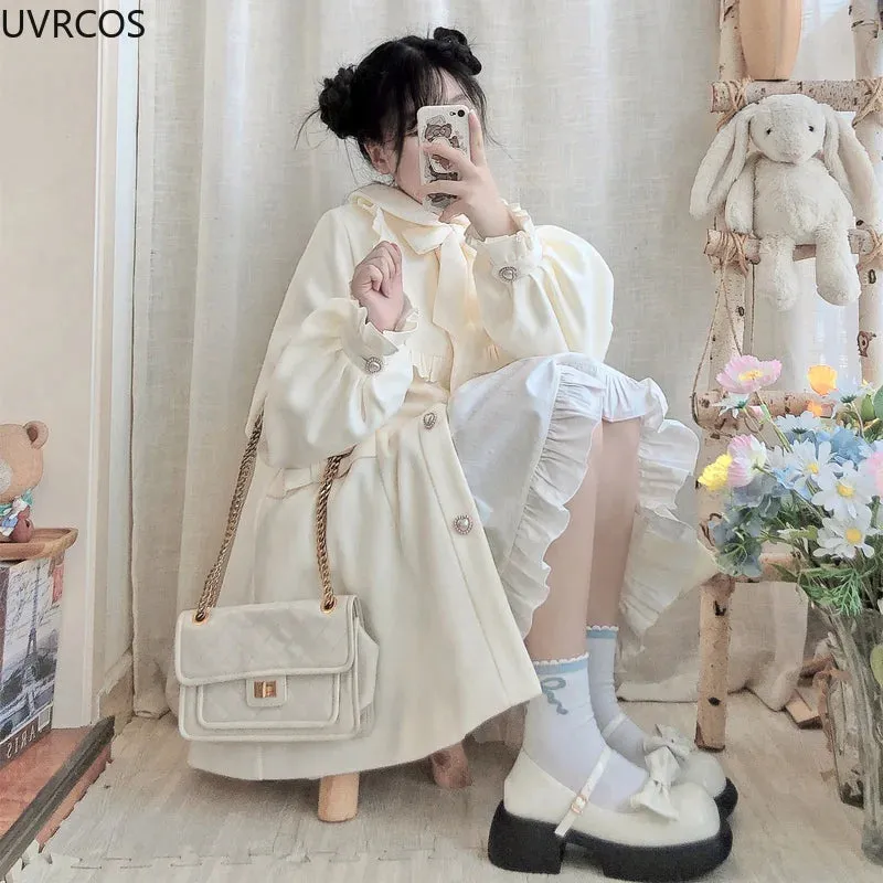Woolen Lolita Loose Jacket