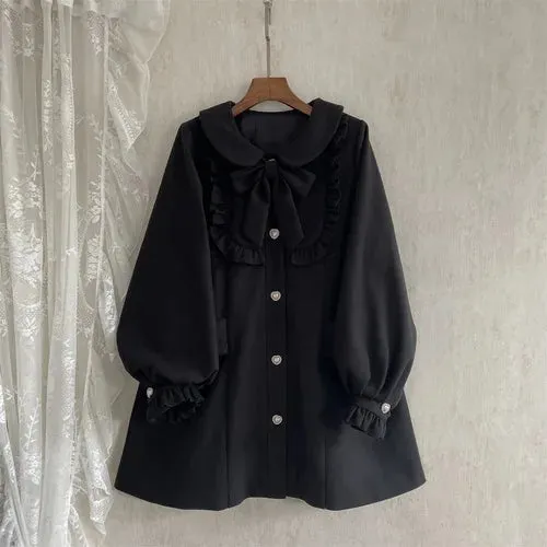 Woolen Lolita Loose Jacket