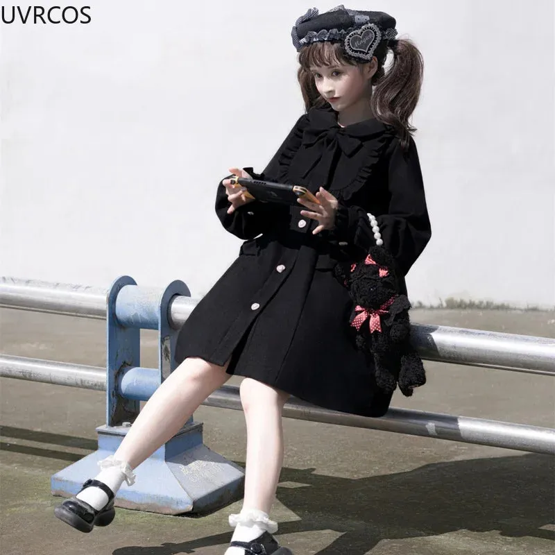Woolen Lolita Loose Jacket
