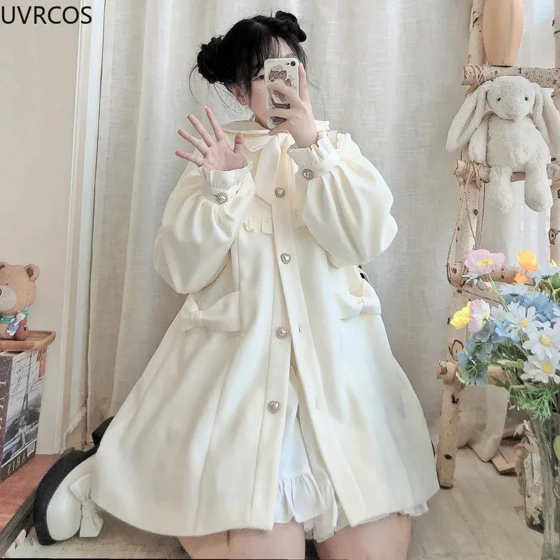 Woolen Lolita Loose Jacket