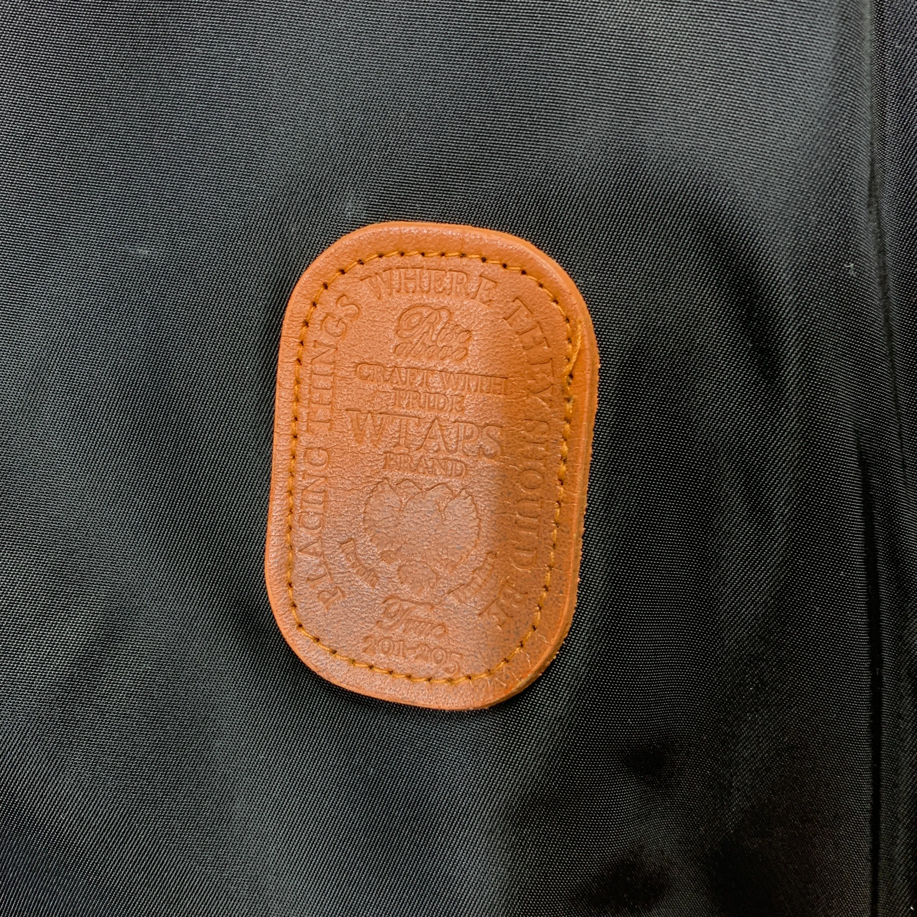 [XL] WTAPS 07AW MA-1 Jacket Black