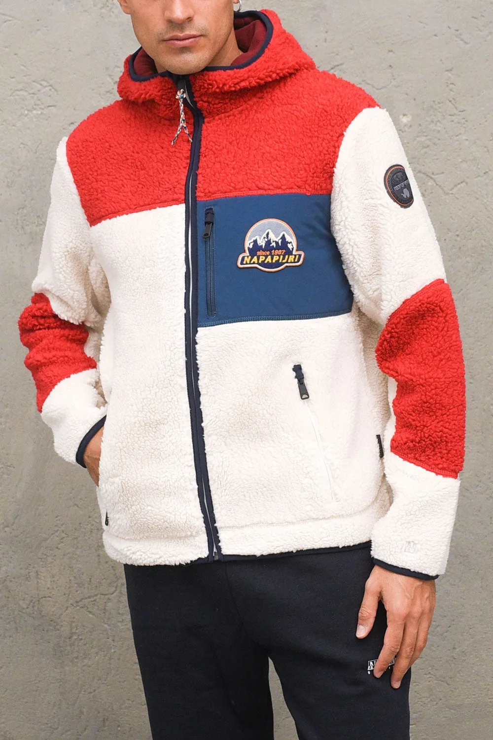 Yupik Full Zip Outerwear - Red