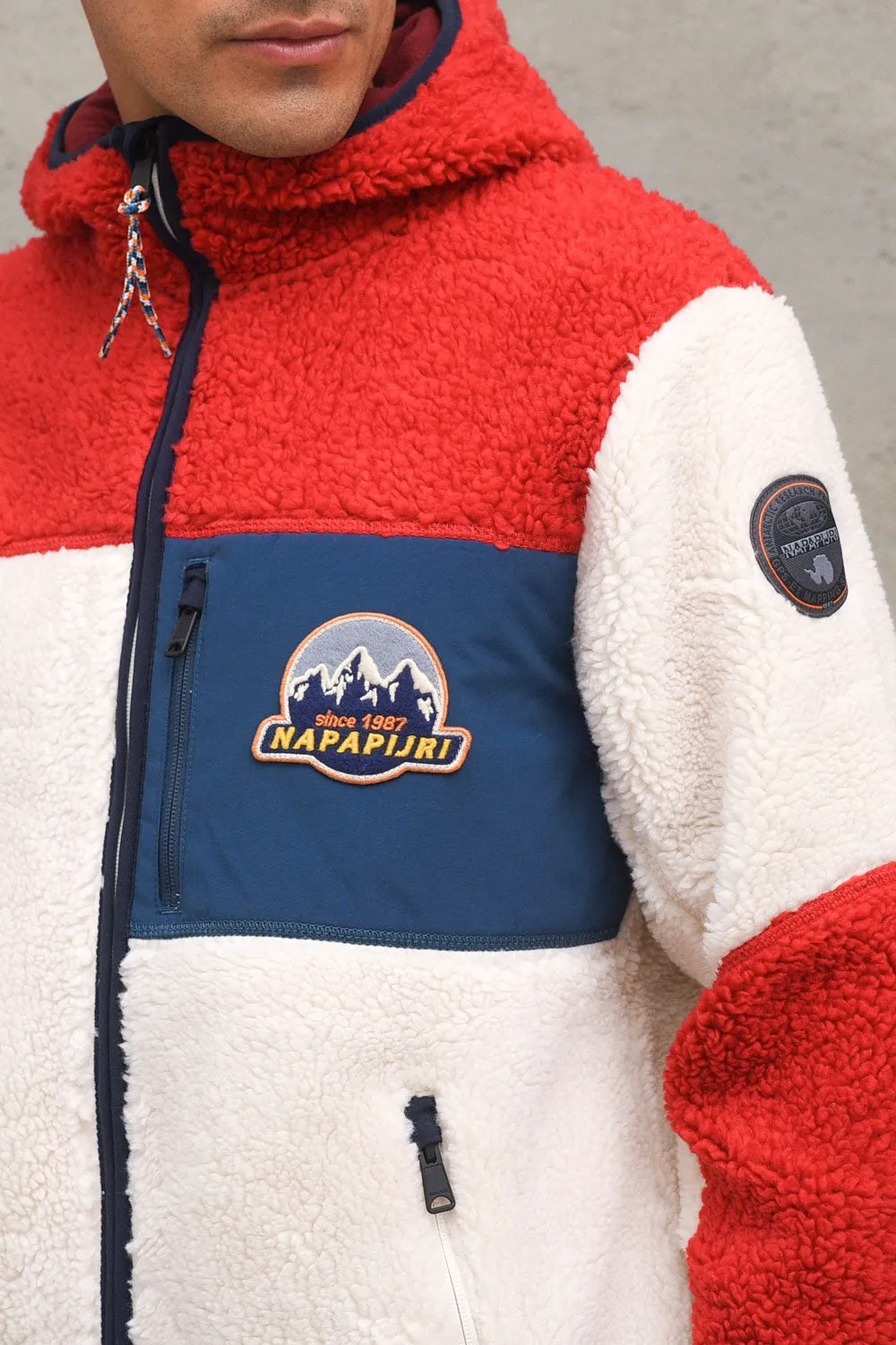 Yupik Full Zip Outerwear - Red